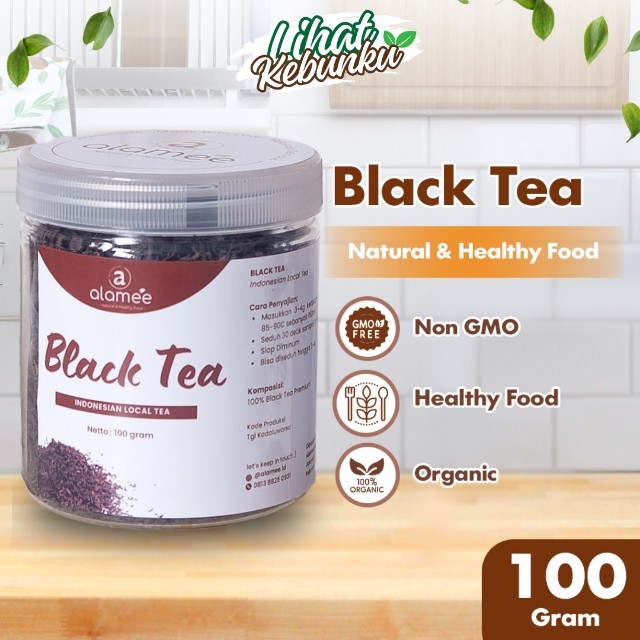 

Black Tea Teh Organic Bunga Kering Hitam Dried Alami Organik Herbal 100gr LIHAT KEBUNKU