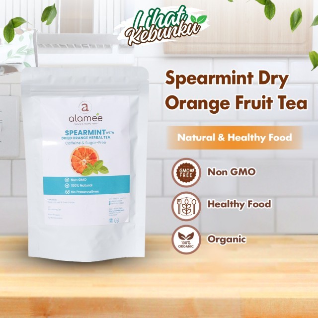 

Spearmint Orange Tea Teh Daun Permen Buah Jeruk Kering Minuman Herbal Alami LIHAT KEBUNKU