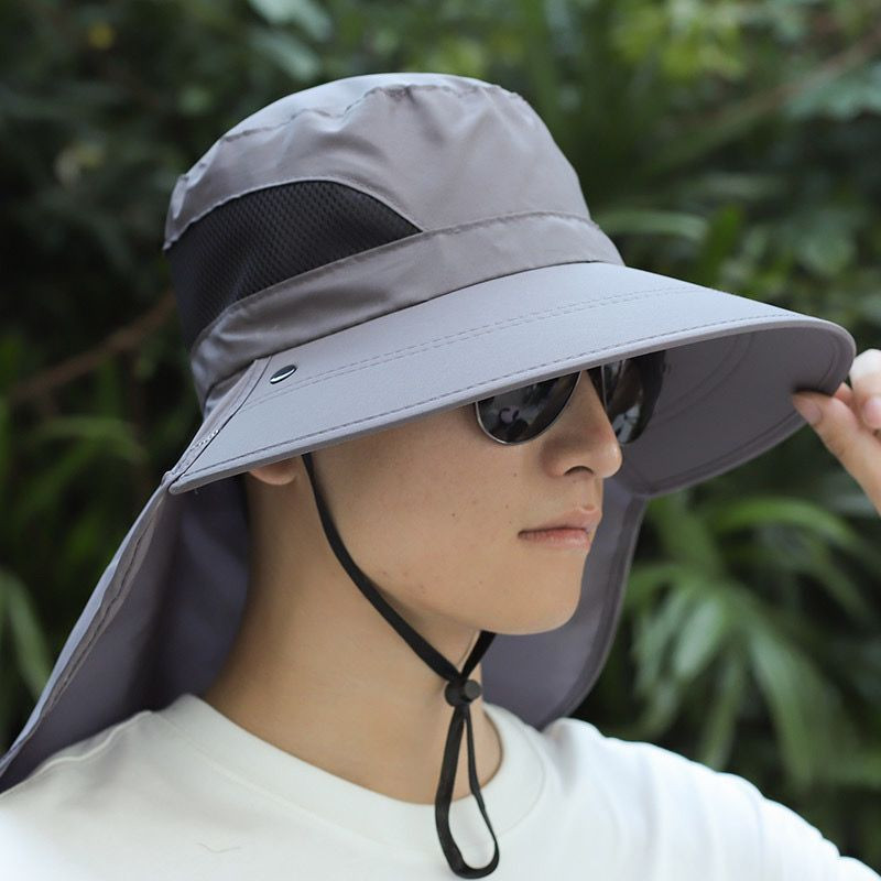 Topi Masker / Topi Anti Matahari / TOPI BUCKET RIMBA / Rimba Hat / Topi Hiking / Topi Gunung / Bucke