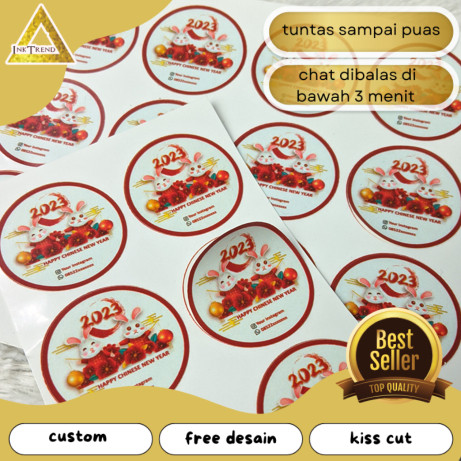 

INKA Print Stiker Label Imlek Ucapan Selamat Tahun Baru Sticker Imlek Custom Bulat Free Desain