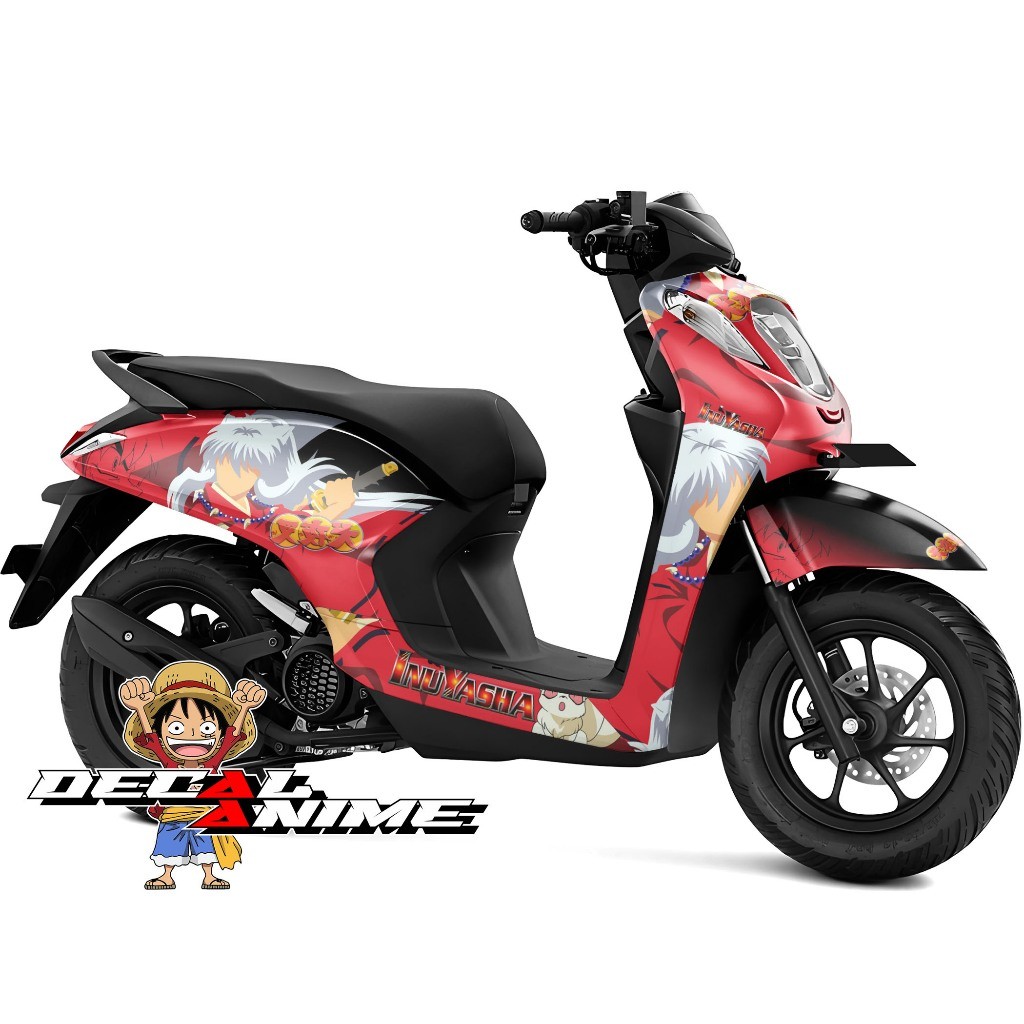 Decal Stiker Genio Full Body Sticker Genio Full Skotlet Variasi Anime - Inuyasha