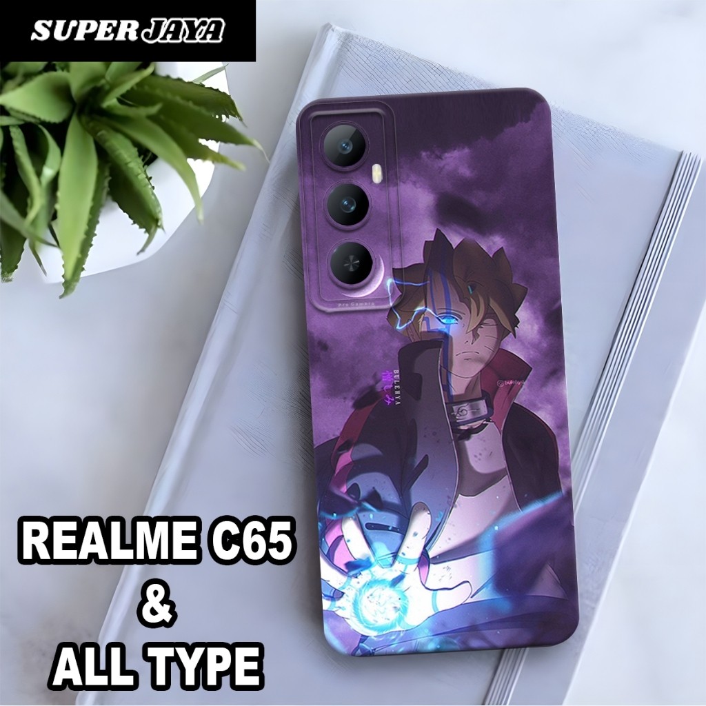 AC11/SOFTCASE PROCAMERA REALME C65 DAN ALL TYPE MOTIF ANIME NARUTO/SOFCASE /SOFT CASE/SILICON/SILIKO