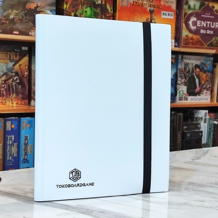 

TokoBoardGame Card Album 9 Pocket Binder 360 Cards Super Quality - TBG - Putih