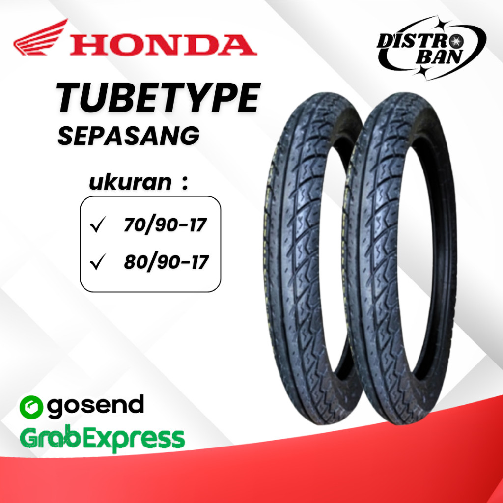 Ban Luar Ring 17 Federal KTM Sepasang 70/90 80/90 AHM Motor Honda Revo Supra Sonic Karisma