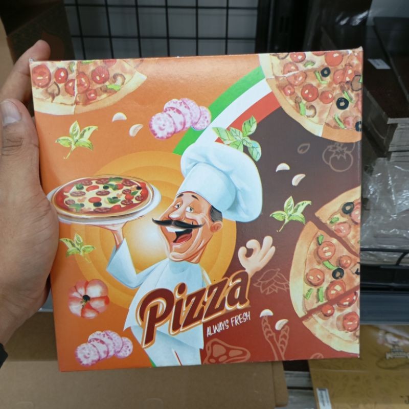 

DUS PIZZA UKURAN 20X20 (10 LEMBAR)