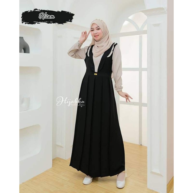 Gamis Bela Dress Hijabku Muslim || Gamis Lebaran PREMIUM