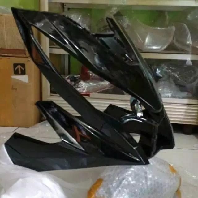 cover Tameng depan Beat new fi beat street 2016 2019 hitam