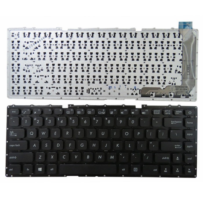 Keyboard Laptop Asus X441 X441S X44SA X441U A441 HITAM -NP