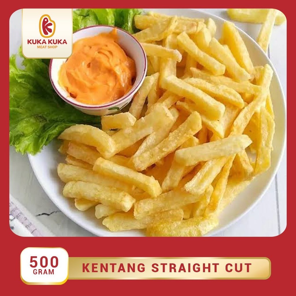 

Kentang Goreng Aviko Shoestring / Straight Cut 500gr / 1 kg Import