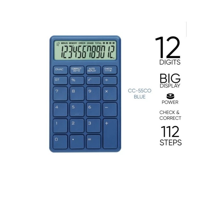 

Kalkulator calculator Joyko CC-55CO - Cokelat