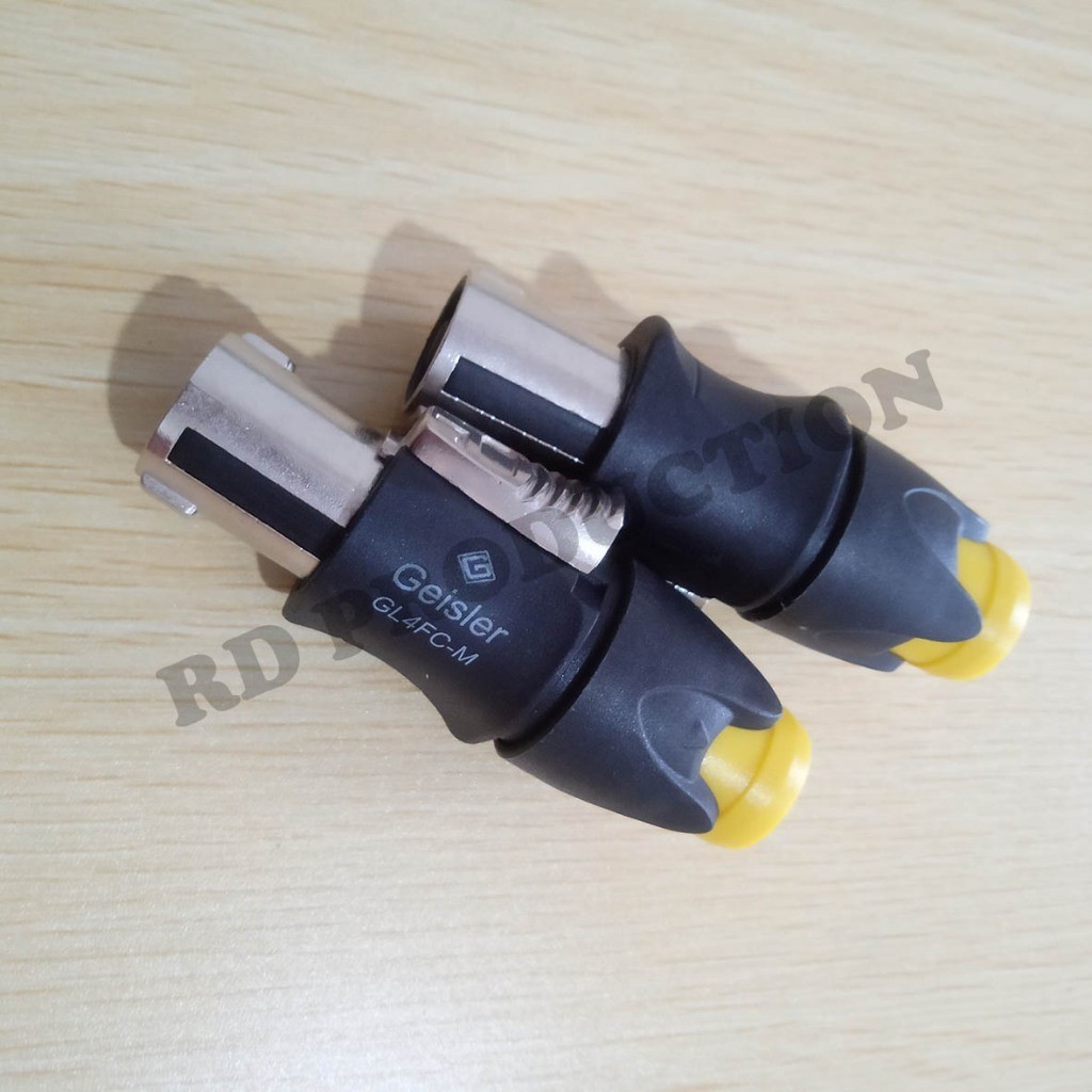 Spikon speaker GEISLER - JEK SPIKON JEK SPEAKON UJUNG BESI yellow - Best Product