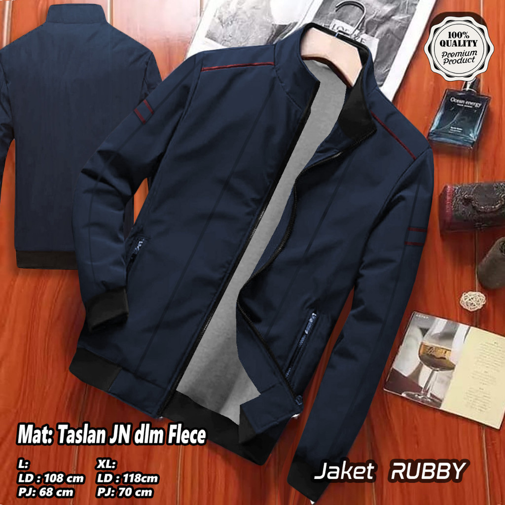 JAKET Winter Rubby (BELI 2 = HARGA GROSIR  110.000/PCS) POLOSAN PARASUT BOLAK BALIK PRIA DAN WANITA 