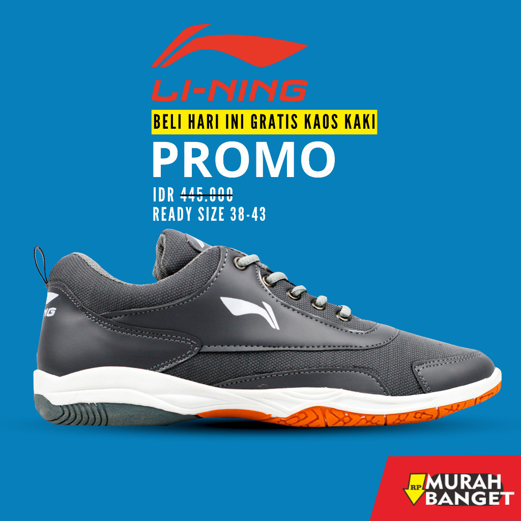 Sepatu olahraga- Sepatu Badminton Lining Pria Wanita Olahraga Grade Original  Terbaru