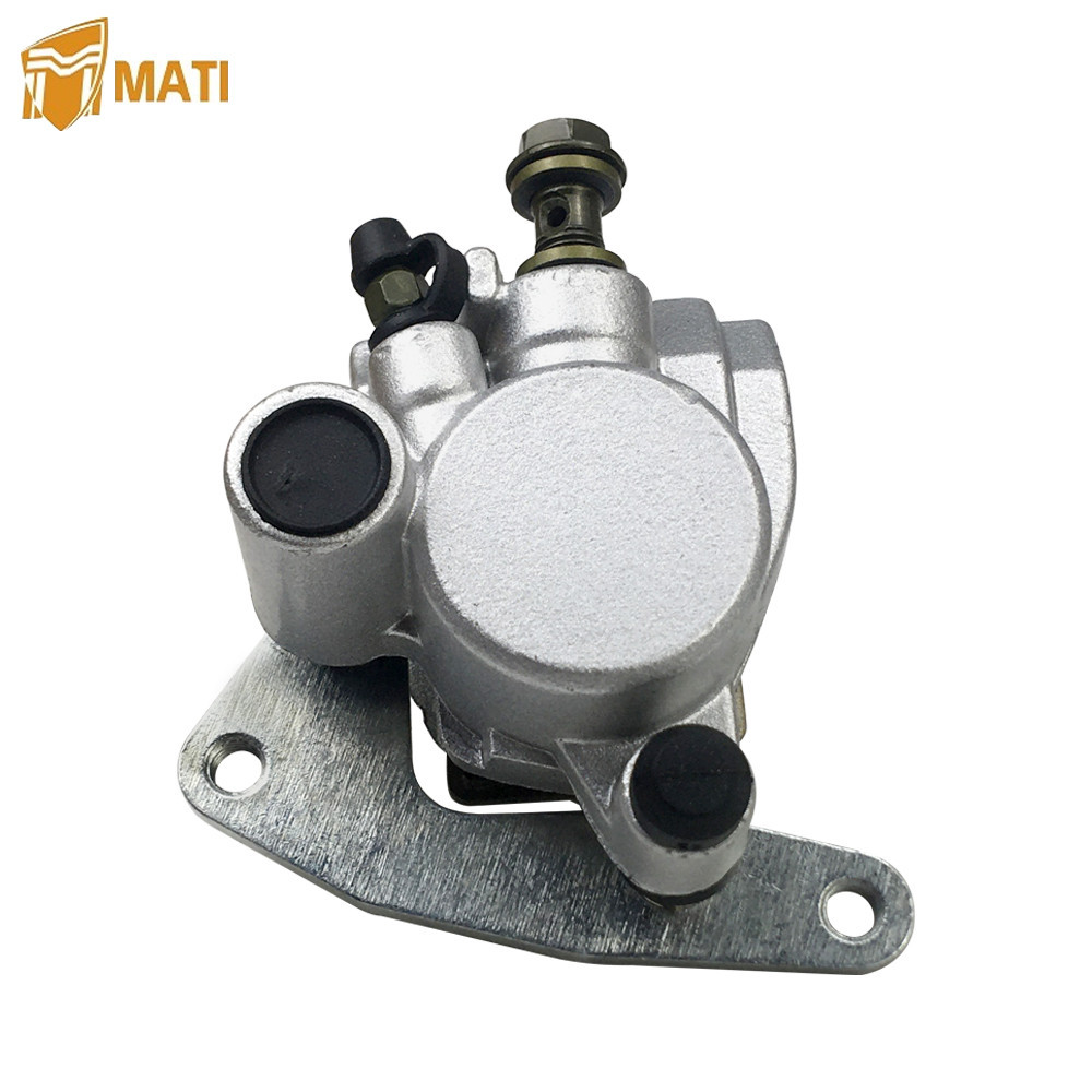 Front Brake Caliper with Pads for Suzuki DR125S DR125SE DR200S DR200SE SP125 SP200 DR SP 125 200 Rep