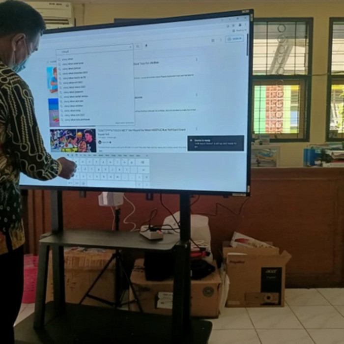 PROMO SPESIAL Interactive Whiteboard/Education TV Smart Touchscreen 55 inch Windows