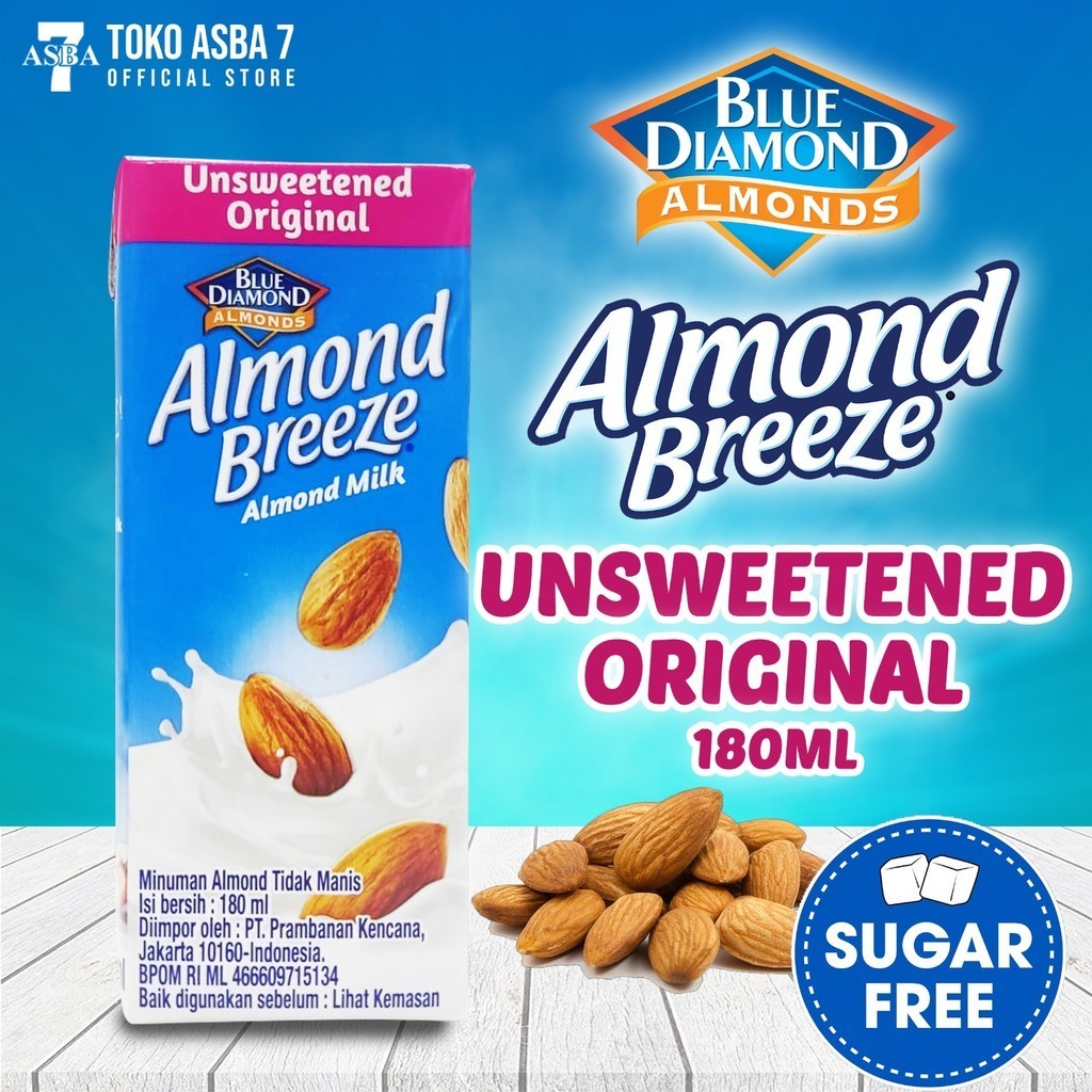 

ALMOND BREEZE MILK UNSWEETENED ORIGINAL 180 ML