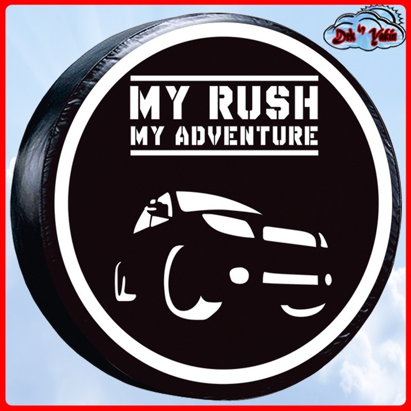 Coverroda/Penutup Roda Cadangan Toyota Rush 70 Aksesoris Mobil Rush Eksterior Mobil Rush