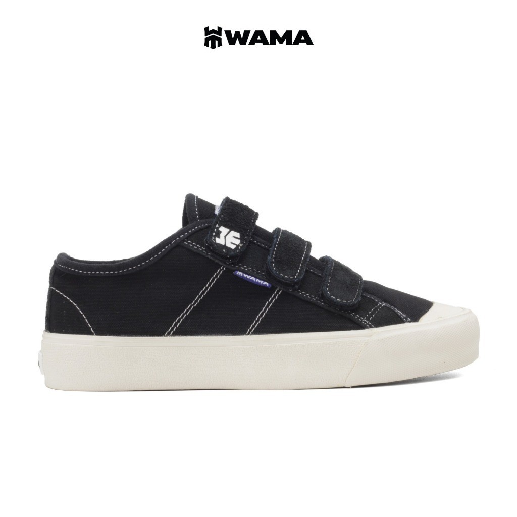 Sepatu Sneakers Velcro Wama - Vision Low Velcro 36 - 44 | Sepatu Pria Wanita Sneakers Casual Cewek C