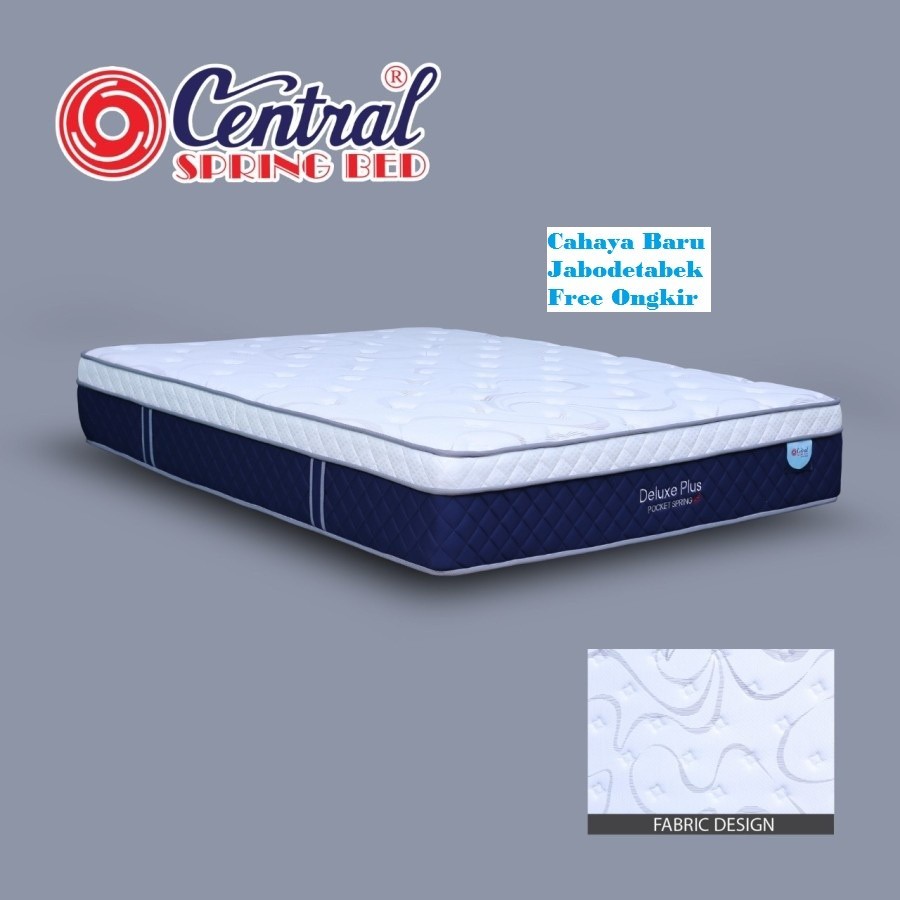 Kasur springbed Central Deluxe Plus Pocket Springs