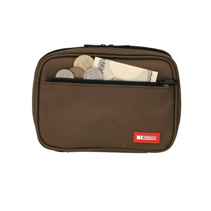 

JUAL LIHIT LAB Multi Card Case Pouch Organizer A-7550 - Cokelat
