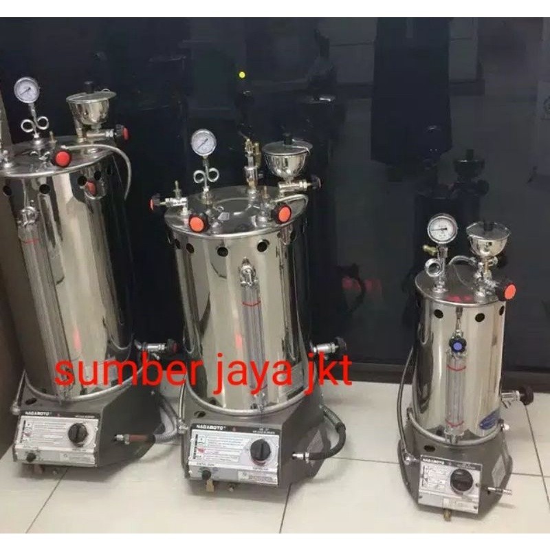 kompor setrika uap boiler nagamoto Gb 17 laundry