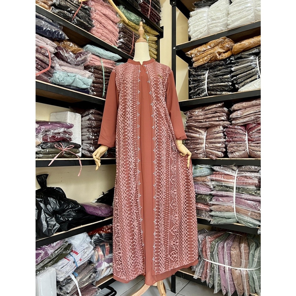 THAMRIN PREMIUM ZEMA DRESS GAMIS PESTA/ GAMIS MODEL BARU MURAH