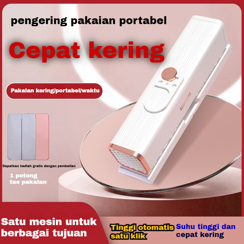 Pengering Pakaian Lipat Listrik Otomatis Untuk Pakaian Mesin Pengering baju/Pakaian Portabel Pemanas