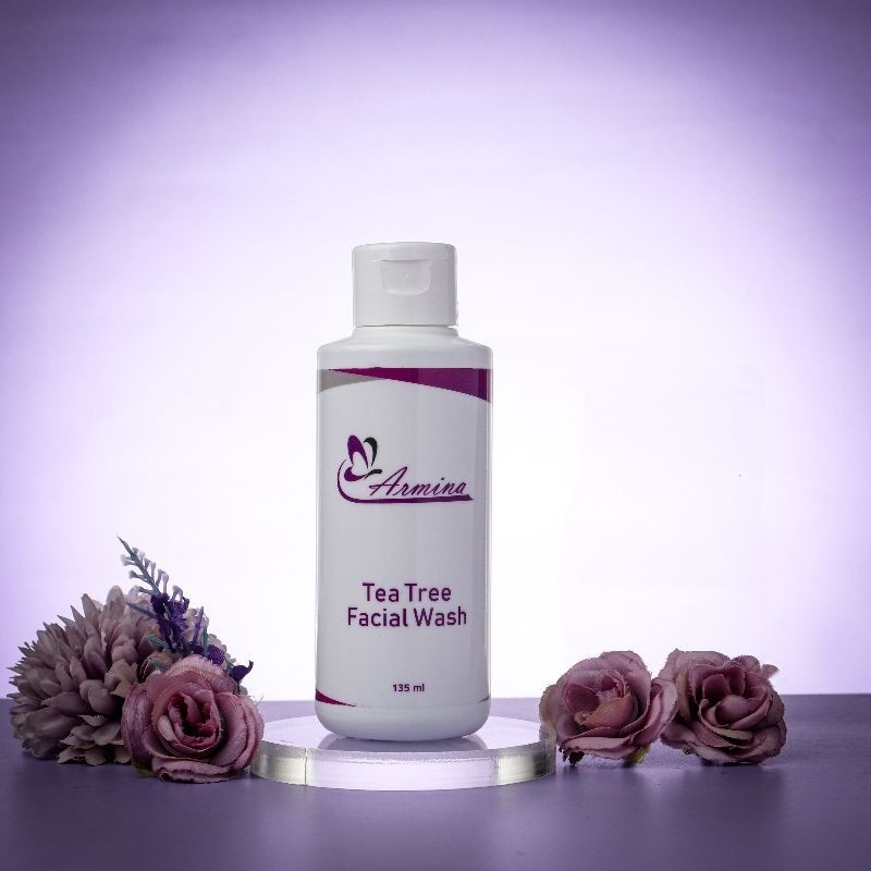 Armina - Facial Wash Tea Tree - Sabun Jerawat Ringan dan Kulit Berminyak