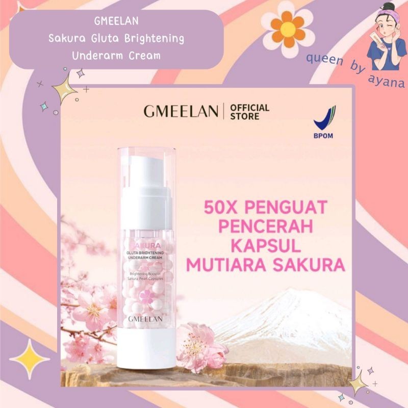 GMEELAN - SAKURA GLUTA BRIGHTENING UNDERARM CREAM