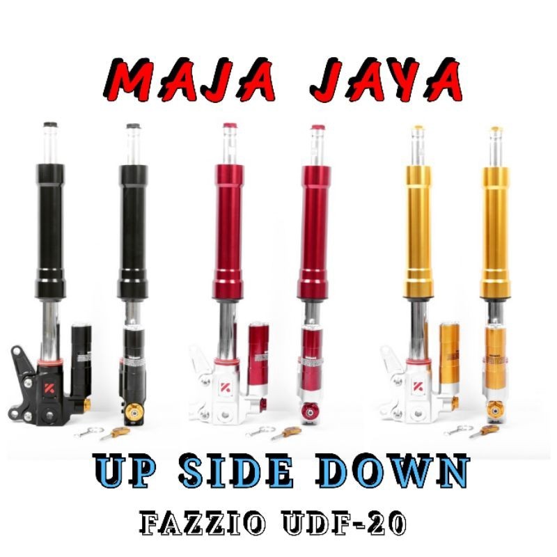 Shock Depan Fazzio ktc Up side Down FORK ADJUSTABLE FAZZIO UDF-20 KTC KYTACO