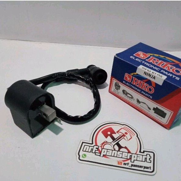 COIL  NINJA 150 R RR//KOIL PENGAPIAN+ TUTUP BUSI KAWASAKI NINJA 150 R RR 2 TAK//KIPS SS RIKO Nrf