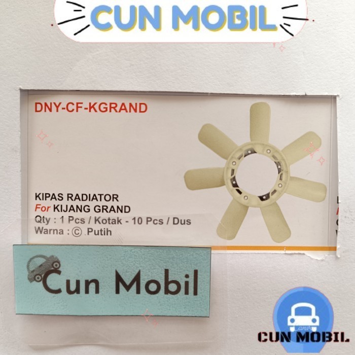 Kipas Radiator Kijang diesel 7 daun CUN MOBIL