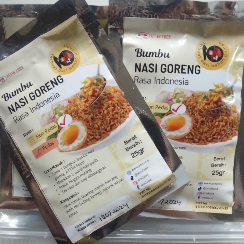 

Bumbu Nasi Goreng + Ebi Siap Pakai (25gr)