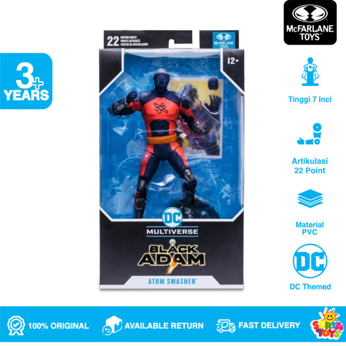 Action Figure Mcfarlane DC Multiverse Black Adam Atom Smasher