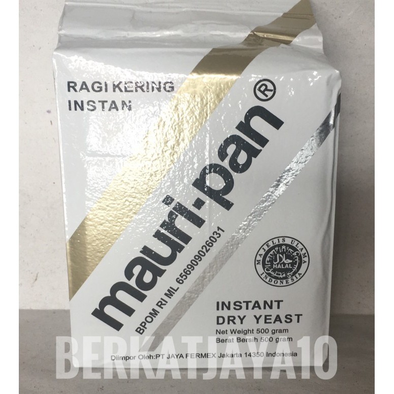 

Spesial Promo -sukron_86 Mauripan Gold Instant Dry Yeast (Lokal) Ragi roti 500 Gram