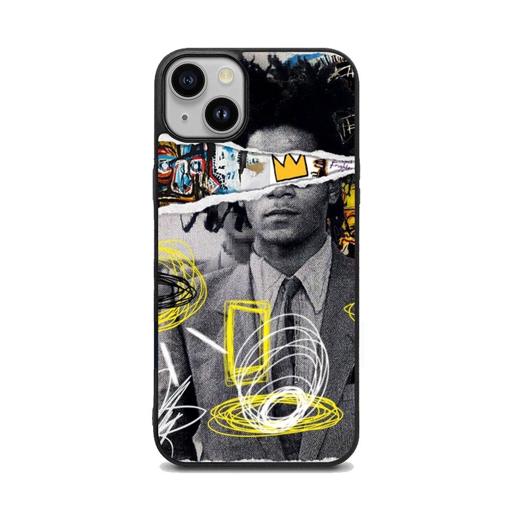New Case Casing Iphone 15 14 13 12 11 X Xs Xr Pro Max Plus Mini Basquiat BG0872