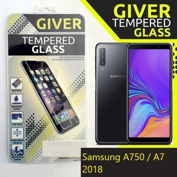 Tempered Glass Giver Samsung A750 / A7 2018