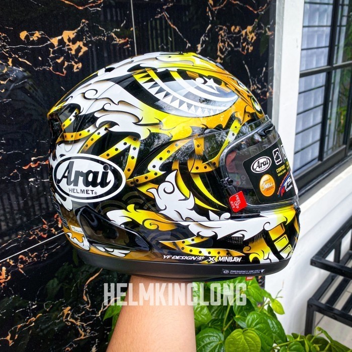 Termurah Helm Arai Rx7X Lion Gold Size L Limited Edition Brand New Rare Terbatas