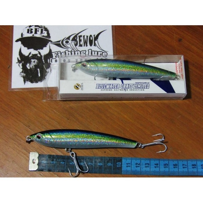 LURE PENCIL ZEREK ZAPPELIN (40gr) BLUE FUSILIER