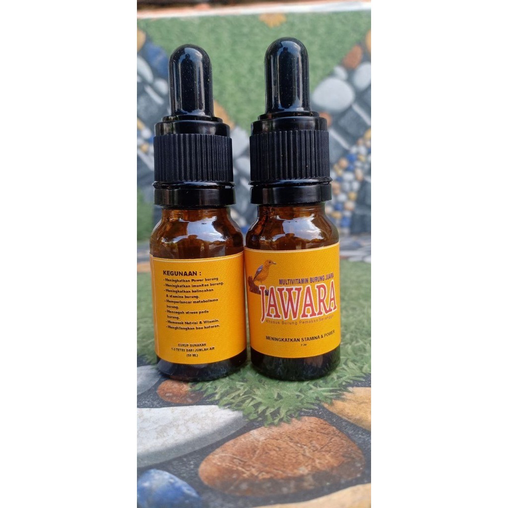 VITAMIN BURUNG JAWARA VITAMIN PENGGACOR KHUSUS BURUNG ANIS MERAH