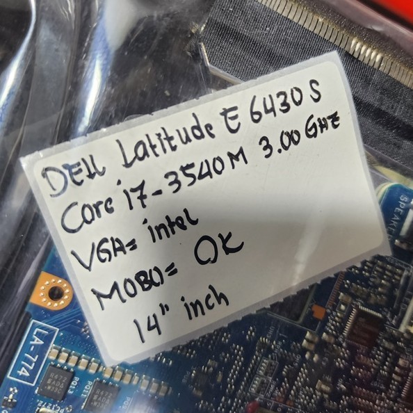 Dell Latitude E6430s Laptop Motherboard prososer Intel i7-3540M KSP LAPTOP