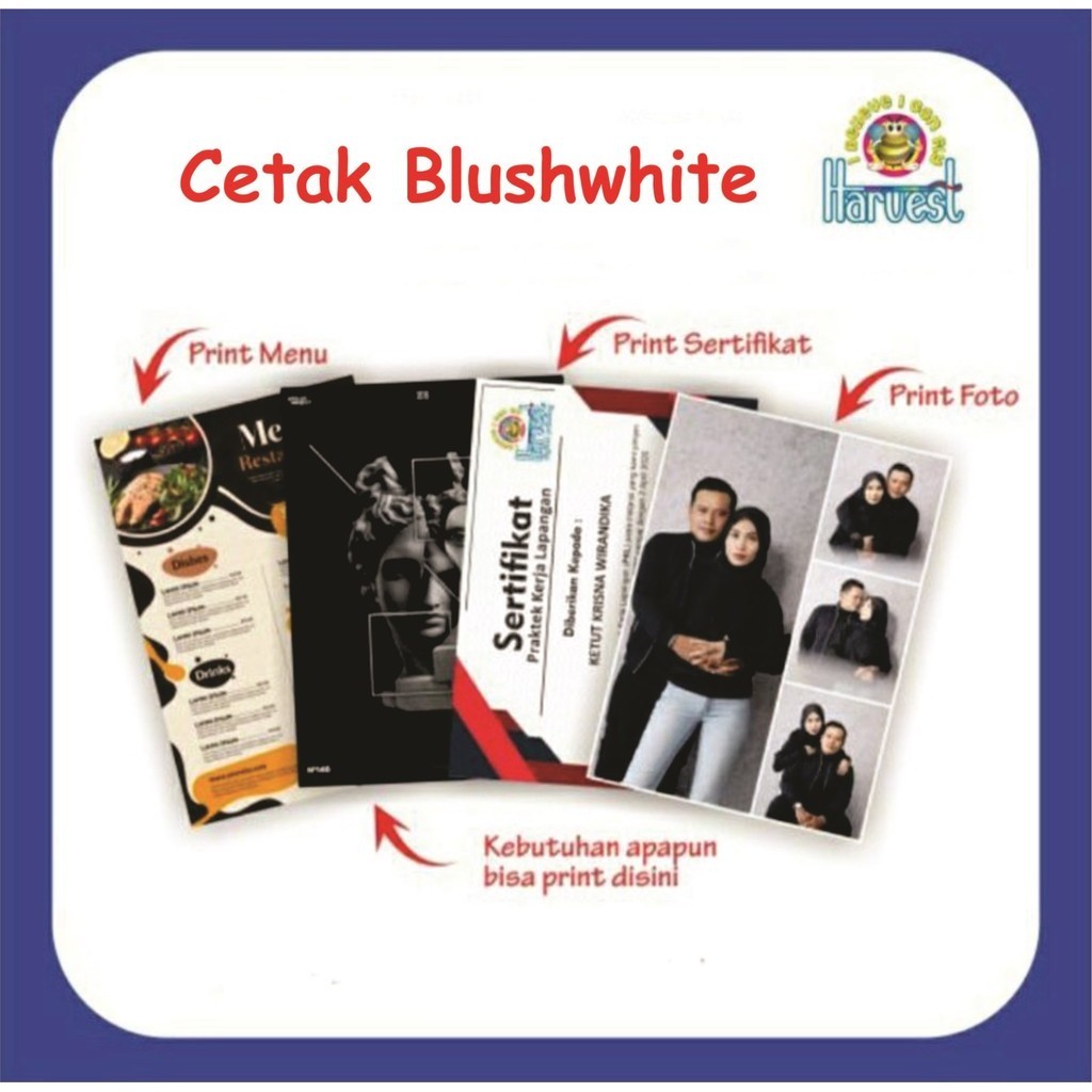 

Cetak Print Blushwhite Full Colour Uk. A3+ High Res