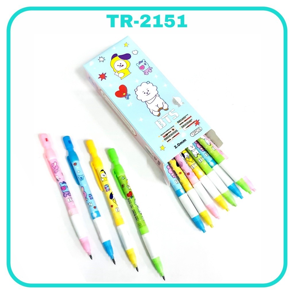

GG Pensil Mekanik Fancy 2.0mm(minimal 12) / Pensil /Potlot/Mechanical Pencil
