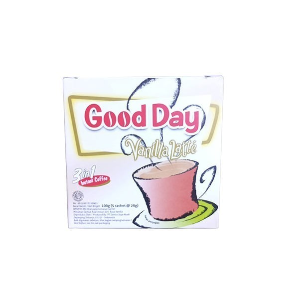 

Kopi GOOD DAY VNL LATTE BOX 5SX20GR Diskon