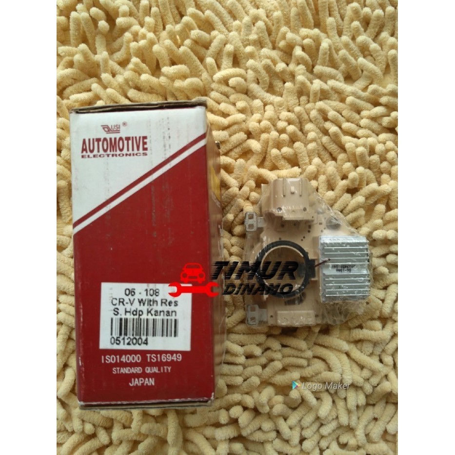 Promo IC REGULATOR USI Automotive HONDA Stream 2.0 CR-V WITH RESISTOR RH 12V Murah
