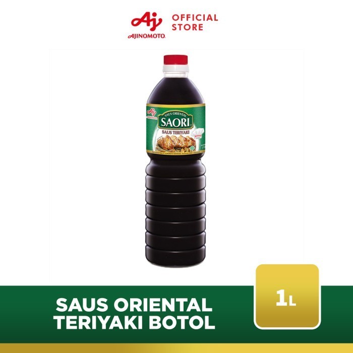 

SAORI® Saus Oriental Teriyaki Botol 1 Liter