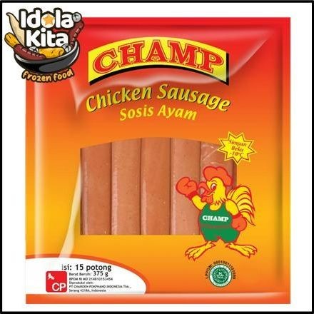 

CHAMP SOSIS AYAM 375GR (ISI 15)