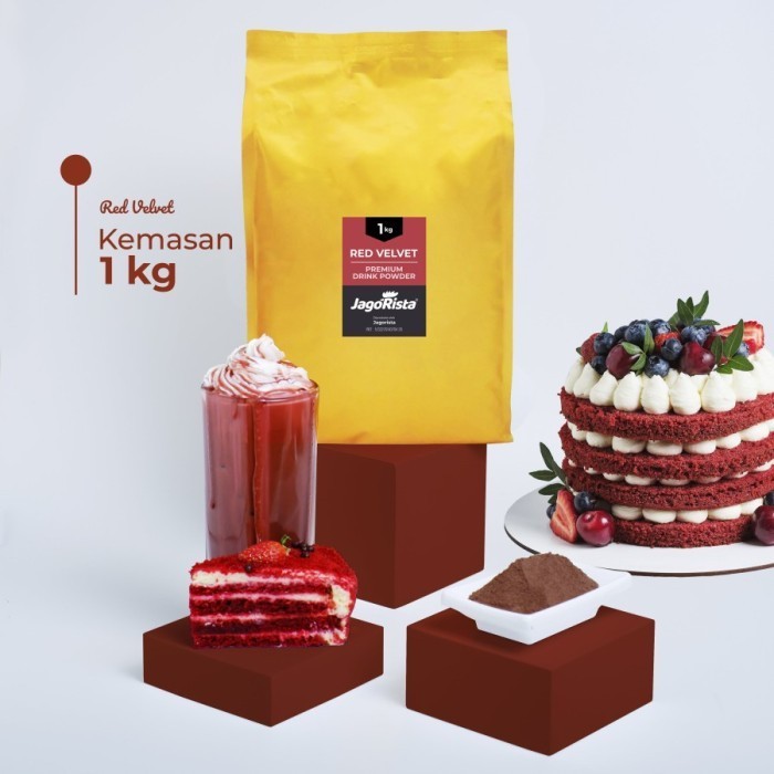 

Ready Bubuk Minuman Premium Red Velvet 1kg