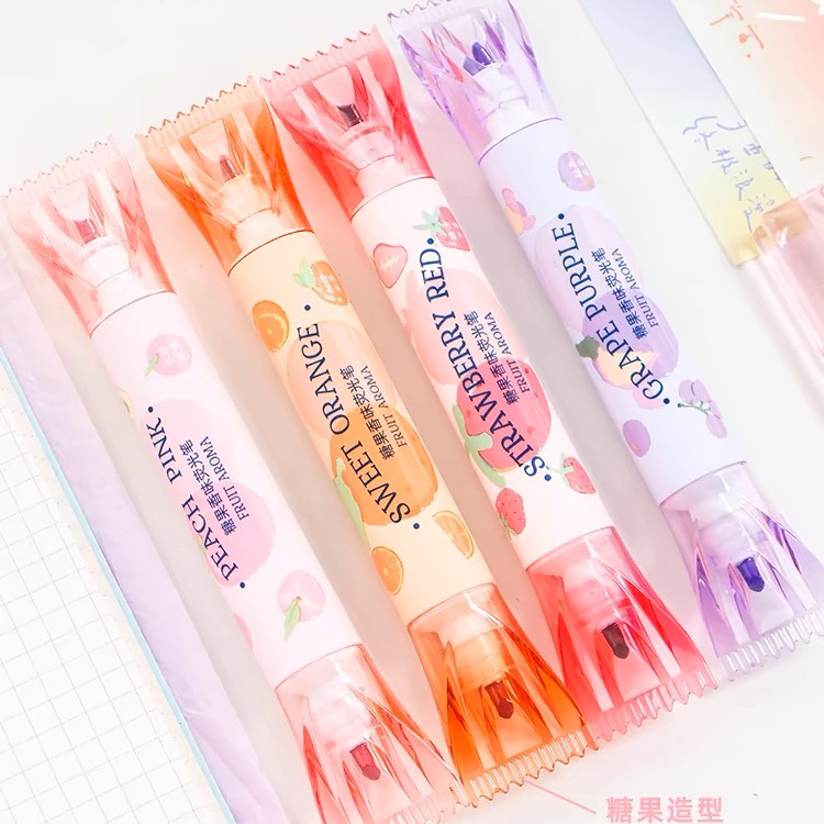 

Highlighter Pastel/Spidol Warna/Stabilo/Highlighter Penanda 1 Set 4 Pcs/Highlighter Pastel 8 Colors Warna/Pena Stabilo Siswa Alat Tulis barang aesthetic