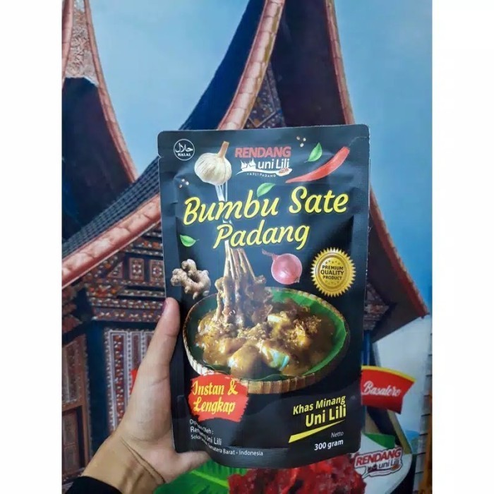 

New- BUMBU SATE PADANG INSTAN DAN LENGKAP BY RENDANG UNI LILI